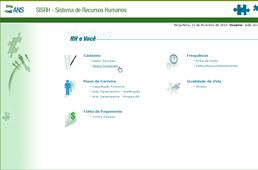 Design de Interface - UX / UI - SISRH - Sistema de Recursos Humanos